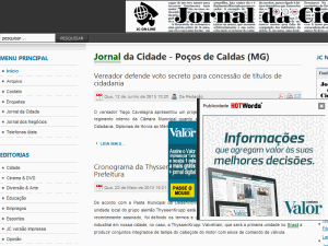 Jornal da Cidade - home page