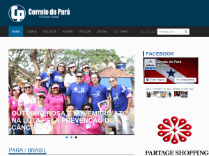 Correio do Para - home page