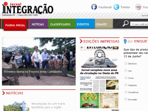 Integracão - home page