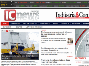 Industria e Comercio - home page