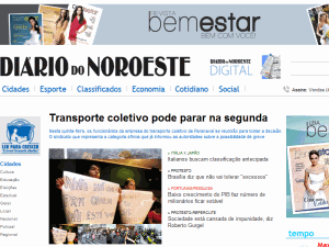 Diário do Noroeste - home page