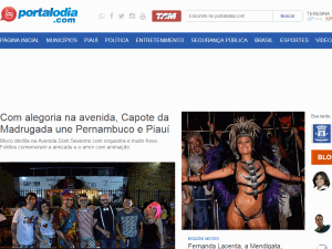 O Dia - home page