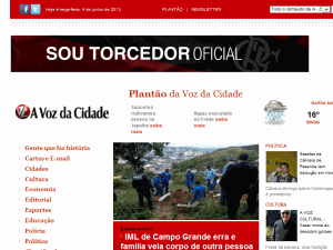 A Voz da Cidade - home page