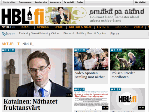 Hufvudstadsbladet - home page