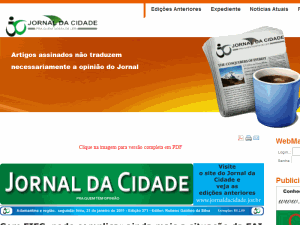 Jornal da Cidade - home page