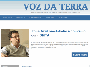 Voz da Terra - home page