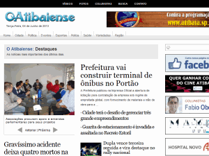 O Atibaiense - home page