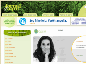 Jornal d'Aqui - home page