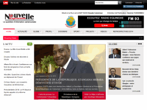 La Nouvelle Expression - home page