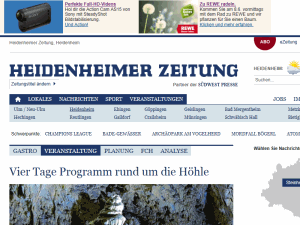 Südwest Presse - home page