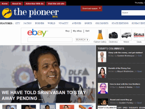 The Pioneer - home page