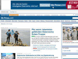 Die Presse - home page