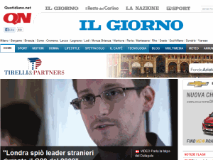 Il Giorno - home page